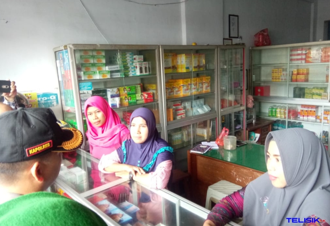 Masker Langka, Polres Baubau Sidak Apotek